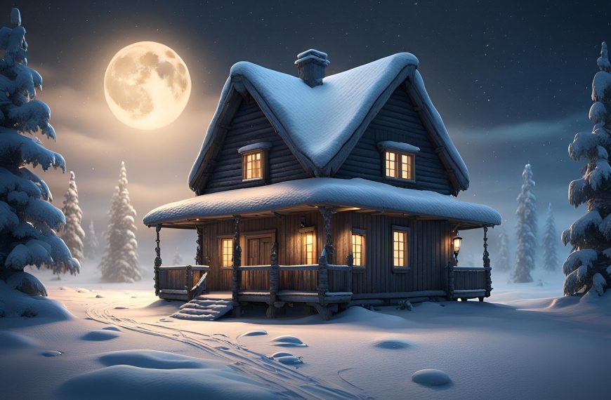 ai generated, log cabin,btwoholidays.in winter-8562968.jpg